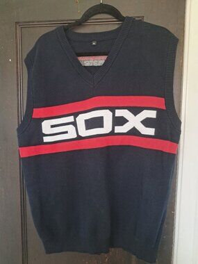 White Sox throwback 80s sweater vest
